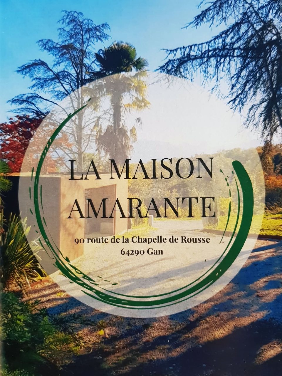 Entrée de la Maison Amarante